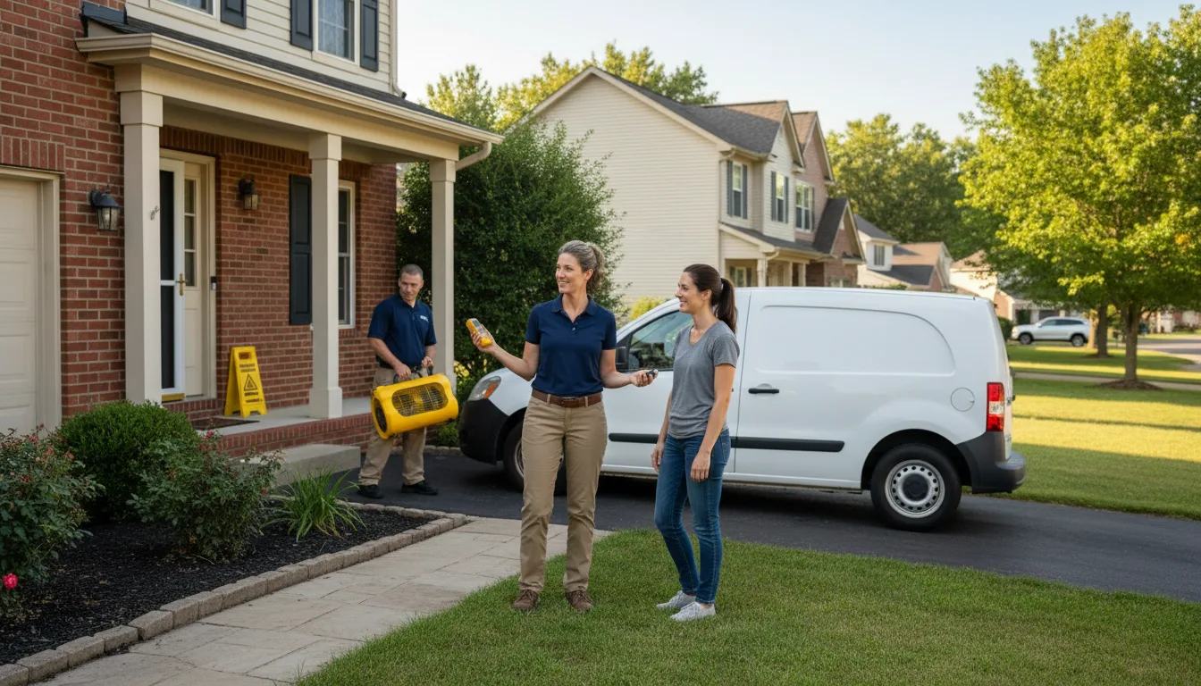 Water restoration image for Emergency Water Removal Services in Santo, TX